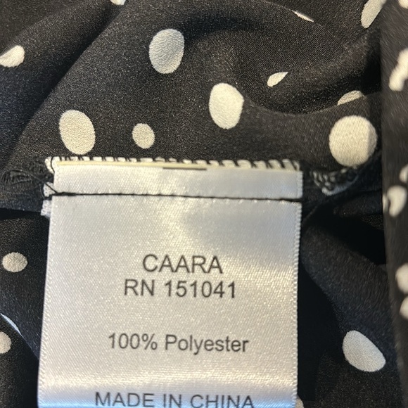 Caara Black and White Asymmetrical Dress - Picture 9 of 9